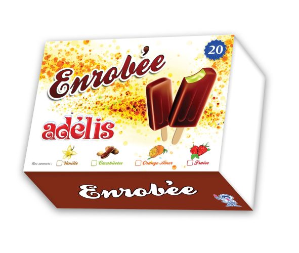 Enrobée chocolat vanille